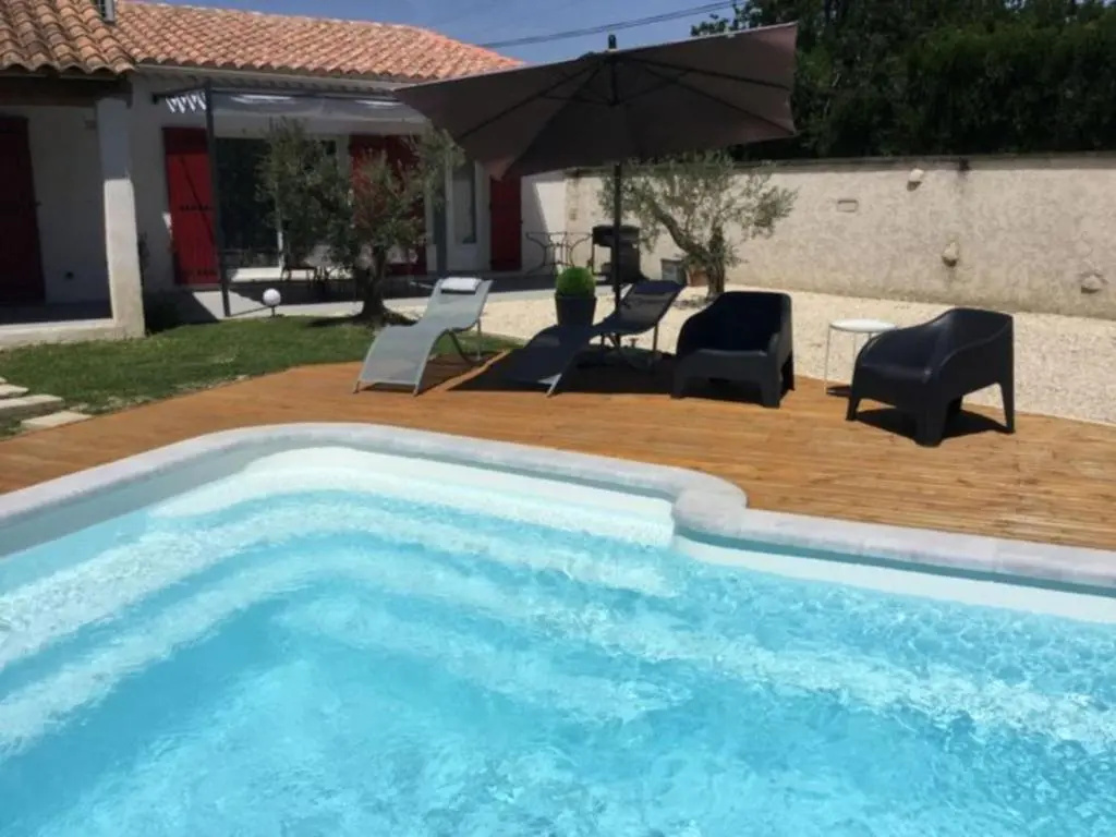 very pleasant house with swimming pool in mouriès, near Les baux de provence in the alpilles - 6 people
