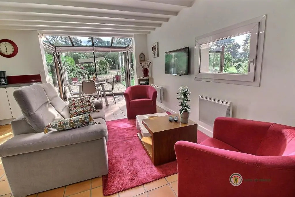at the gite du bois damore in a quiet area 2,5km from the city - from the sea