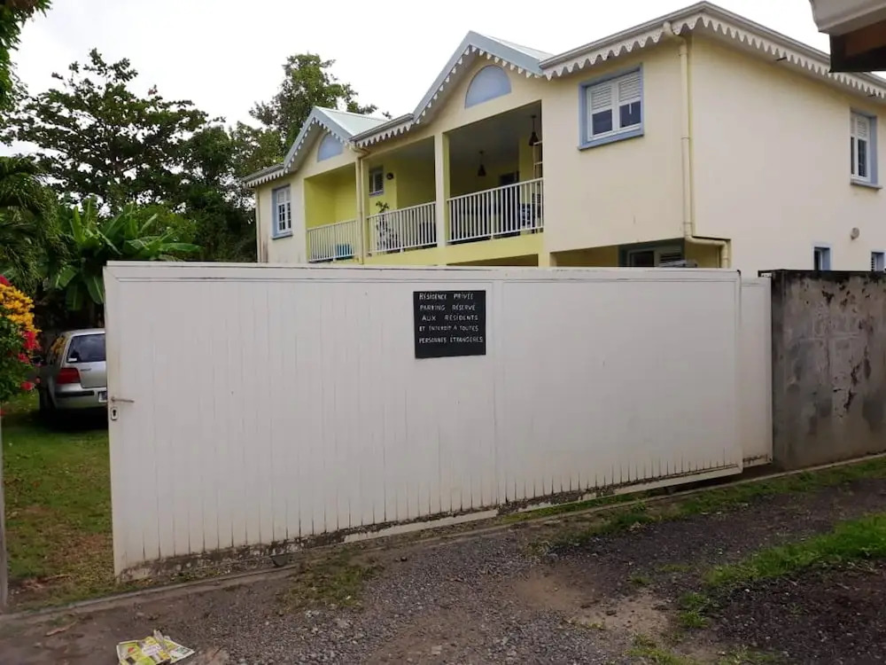 Studio in la Trinité, with Enclosed Garden - 200 M From the Beach