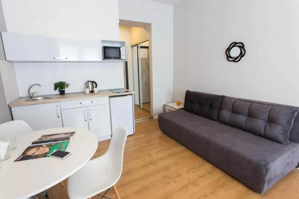 Modern studio beside metro Yaroslava Mudroho, Universytet - Chernyshevska str 95-7