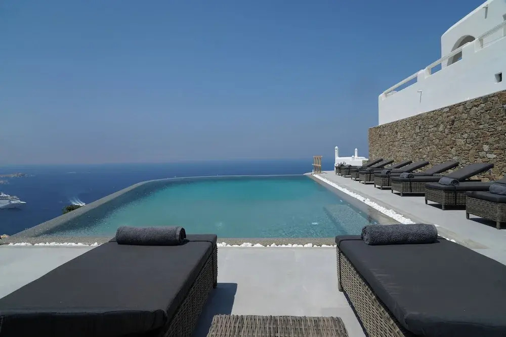 Aether Mykonos 5BR Port View Villa
