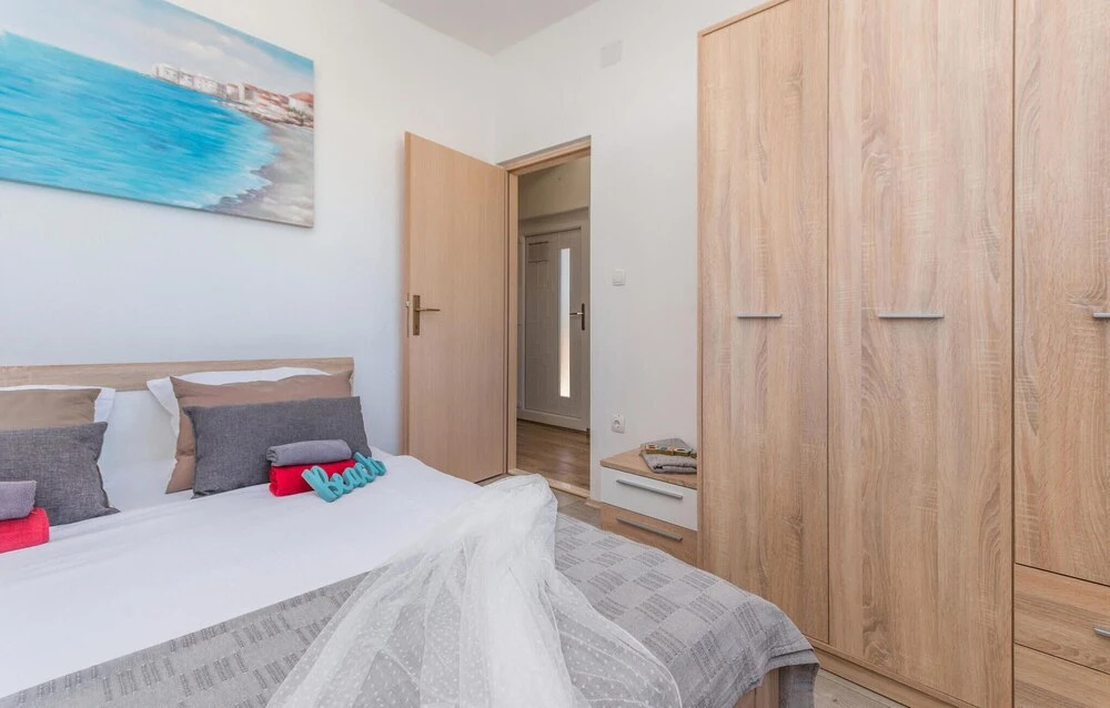 Awesome Home in Biograd na Moru With Wifi, 1 Bedrooms and Outdoor Swimming Pool