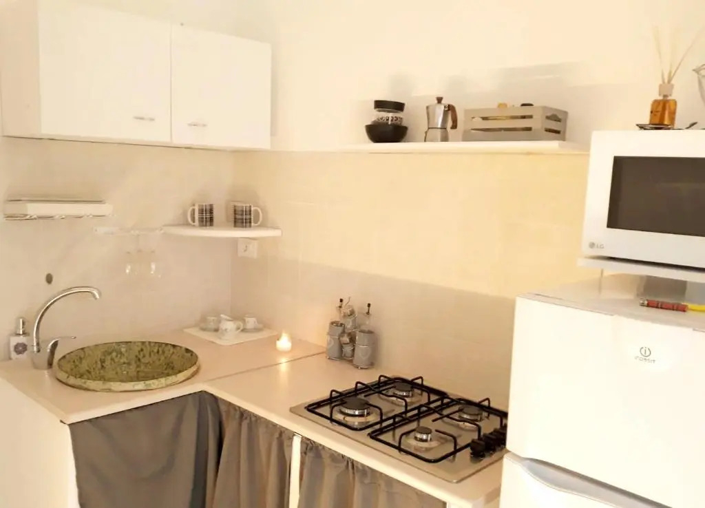 One bedroom house with city view balcony and wifi at Modica
