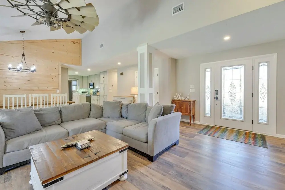 Walk to Gulf: Tranquil Home w/ Yard in Pcb!