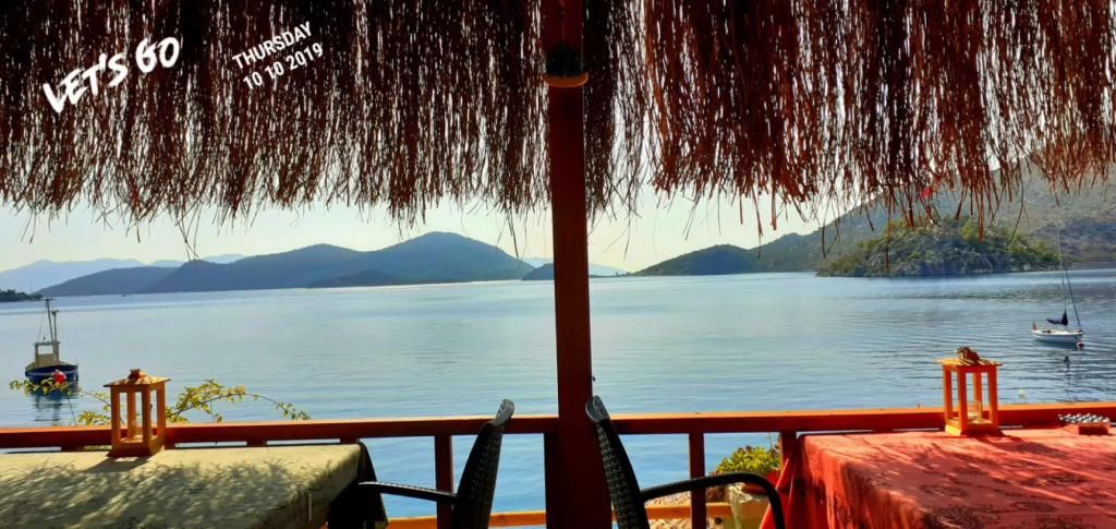 Bungalow with Pier, Terrace, View in Bozburun