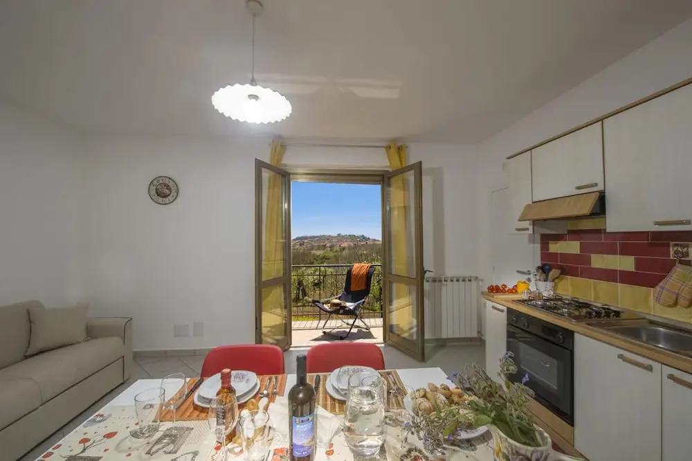Apartment With one Bedroom in Pianillo, With Furnished Terrace and Wifi - Near the Beach