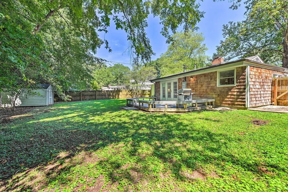 Pet-friendly Charlotte Home w/ Fenced Yard!