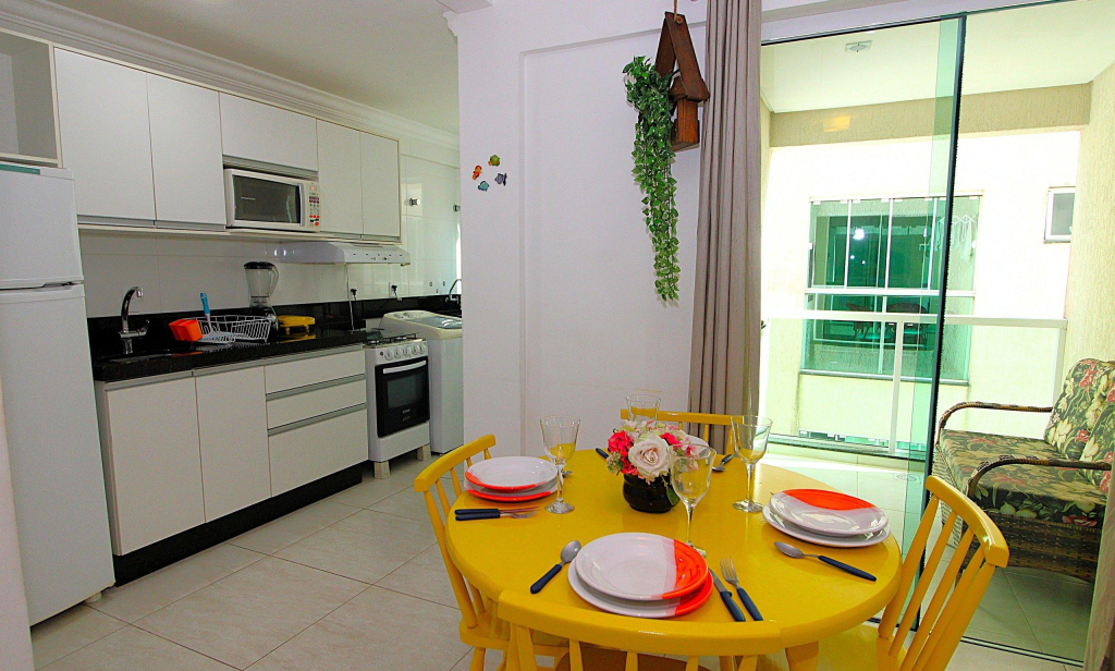 1055 - Apartamento para locação em Bombinhas - Residencial Atalanta Apto 204 B