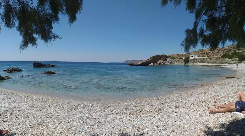 Blue & White Maisonette Over The Sea Near Sounio