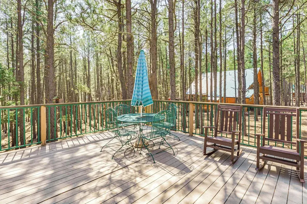 Walk to Lake & Trails: Angel Fire Home w/ Deck!