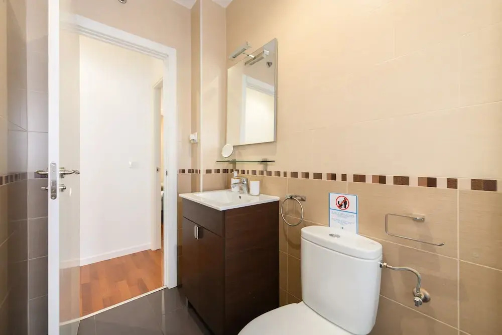 Moderno piso de 1 dormitorio en Madrid Temporal MAL71B