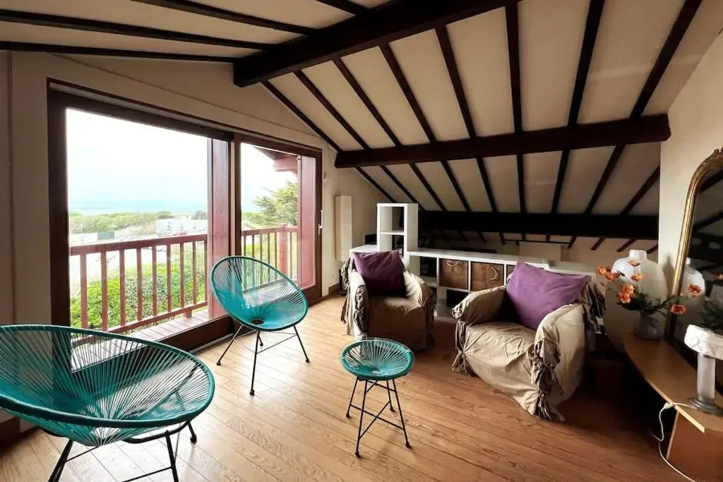 MAISON DU BONHEUR VUE OCEAN BIDART PLAGE 14pers