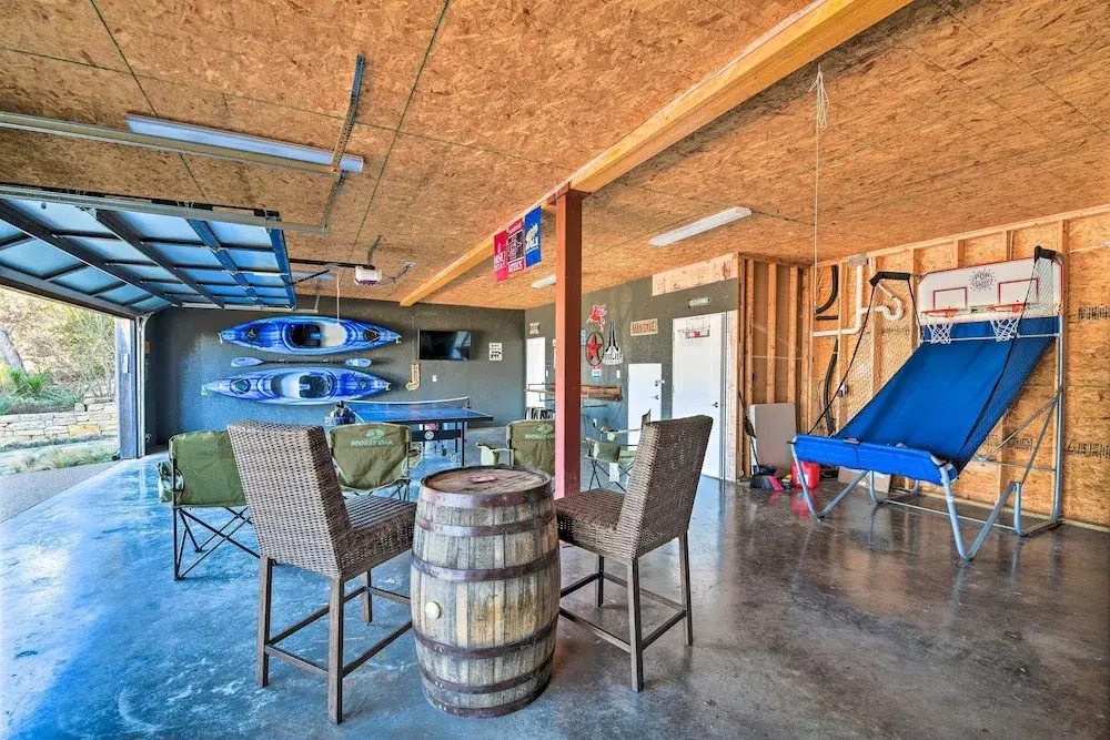 Lake Granbury Views + Game Room! Modern Escape