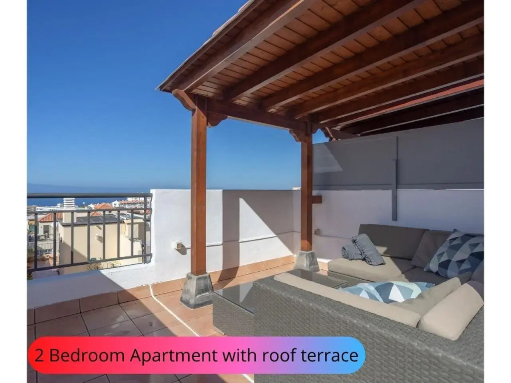 Stylish 2BR with fantastic ocean views and WiFi in Costa Adeje