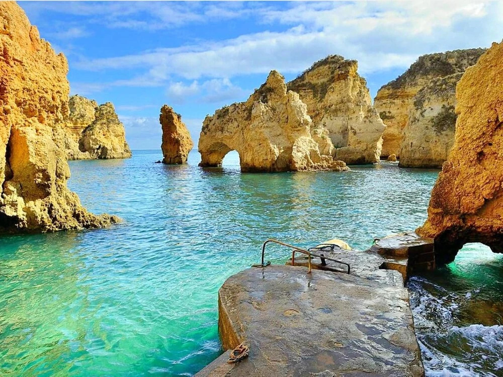 House With 2 Bedrooms in Carvoeiro, With Wonderful sea View, Shared Pool, Furnished Garden