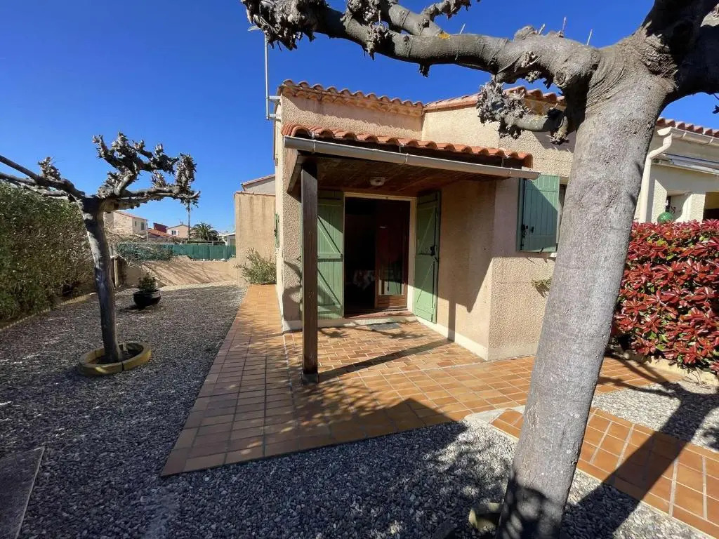 Maison avec jardin, 6 couchages, proche plage et port, parking sécurisé - Saint-Cyprien Plage - FR-1-225D-175
