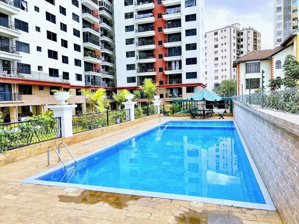 Luxurious Nairobi Apartment With Shared Pool and City Views