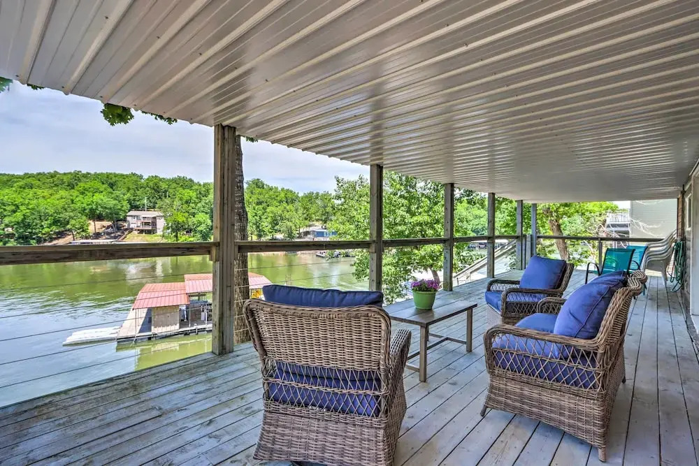 Waterfront Home w/ 3 Decks on Lake of the Ozarks!