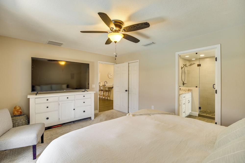 Fun in the Sun! Modern Palm Bay Gem w/ Pool + Yard