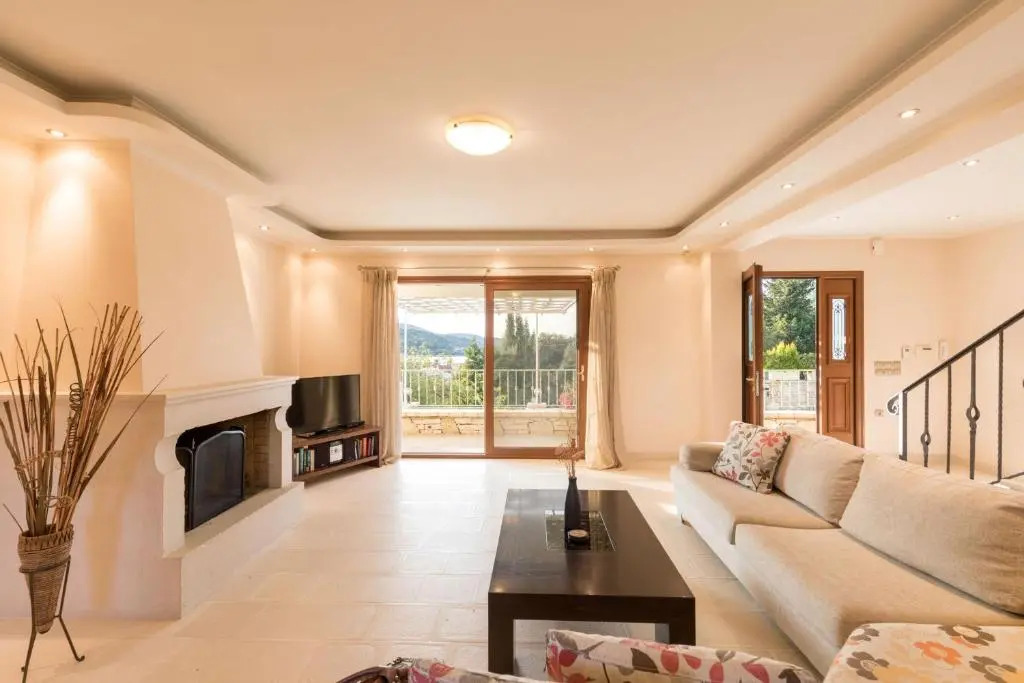 Kassiopi View Villas-Corfu-Villa Christos-4 bedrooms-big private pool-sea view-prime location