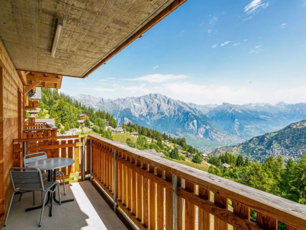 T-Resort La Tzoumaz 3p6 vue vallée