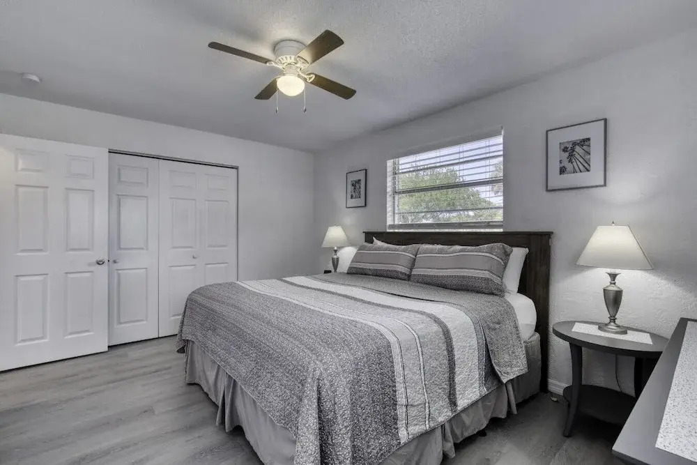 Coquina Cabana With Fenced Yard and Adorable Decor