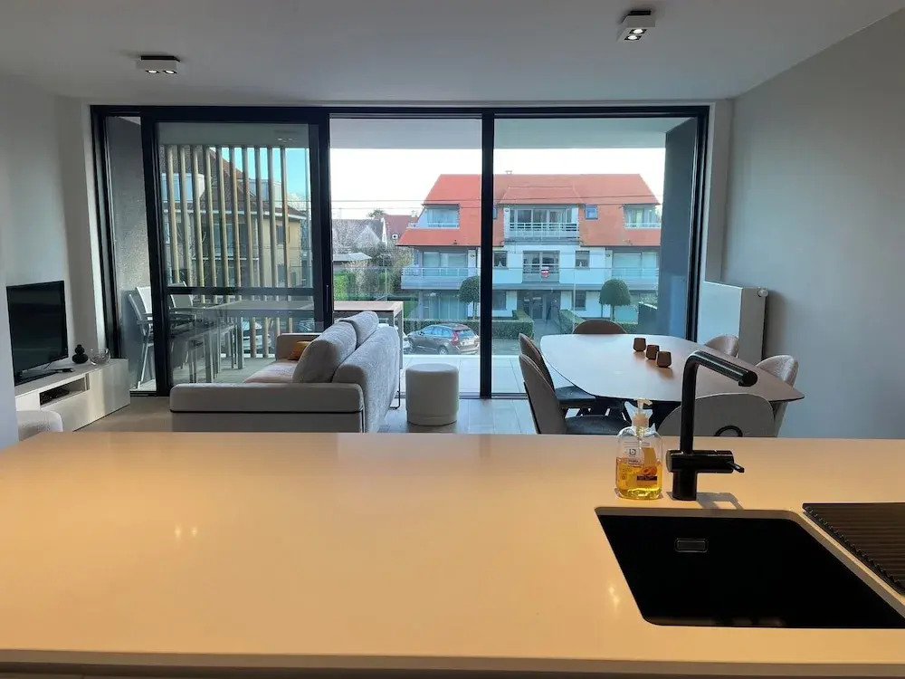 Apartment Near Sandy Beach in Belgium