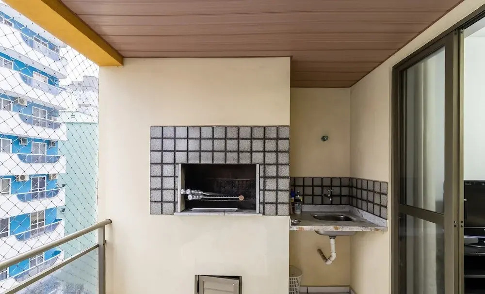 Apt w/ BBQ 300m From Itapema Beach Mln701