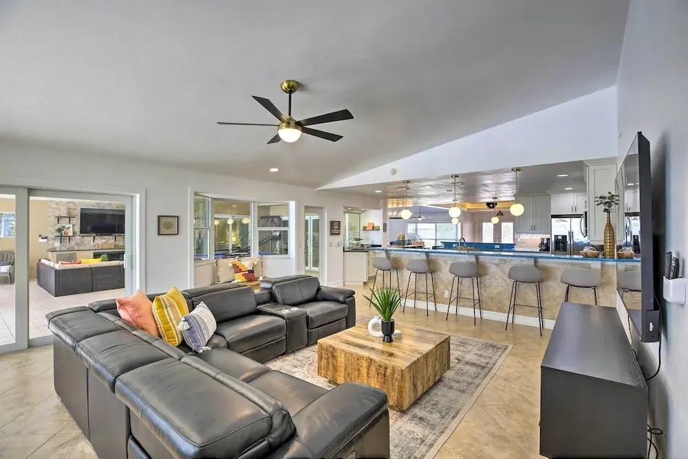Luxe Waterfront Home w/ Pool & Dock in Cape Coral