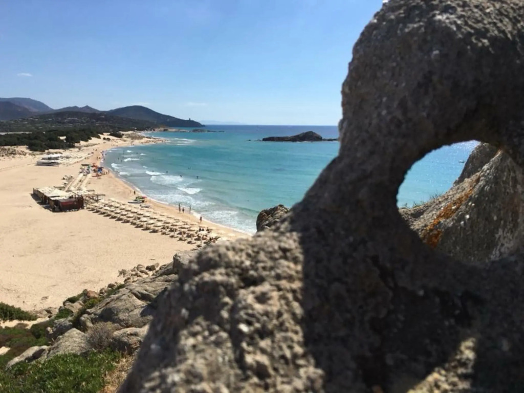 Chia Dependance Mars immersed in Mediterranean scrub near the sea....-Casa Vacanze Marte 1