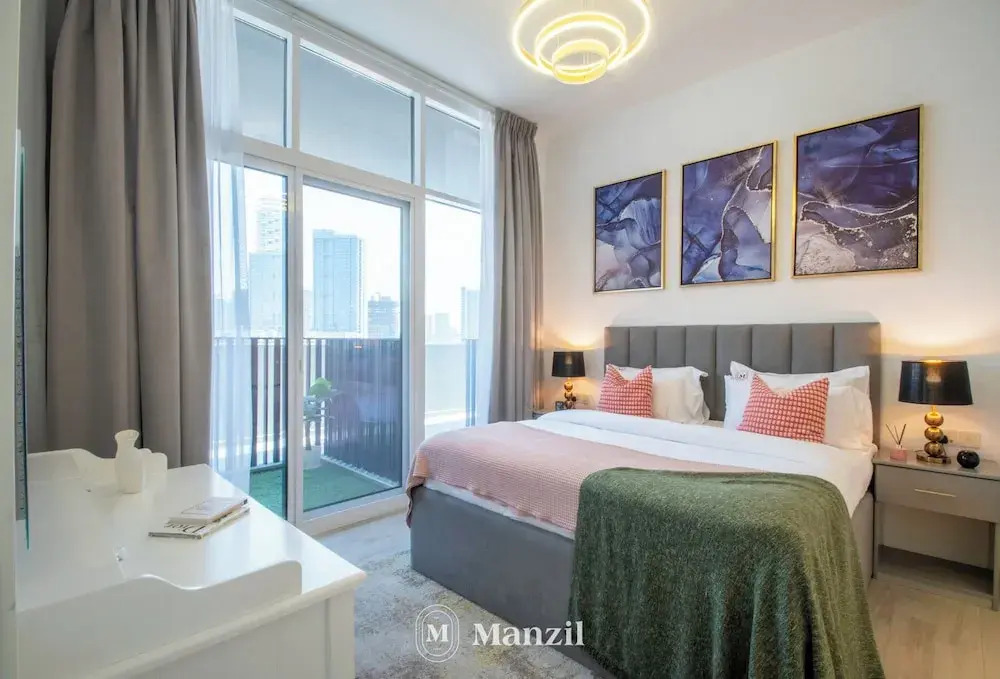 Manzil-1BR Apt with Pool in JVC
