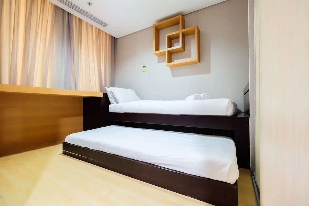 Loft 2 Bedrooms at The Summit Apartment Kelapa Gading by Travelio