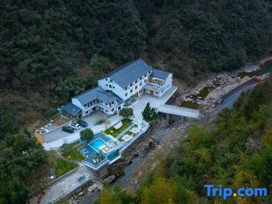 Shiling Mountain Villa Anji Infinity Pool Canyon Mountain Spring Homestay