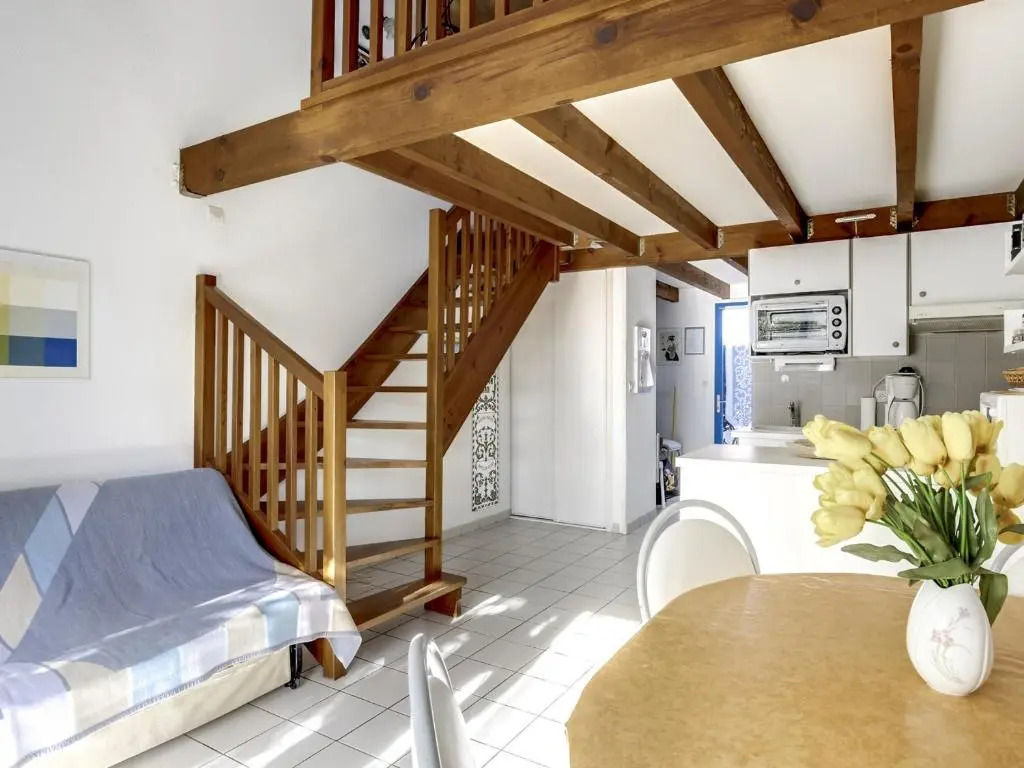 Maison T2 mezzanine près de locéan - 5/6 personnes - terrasse et parking privé - 40600 Biscarrosse - FR-1-521-23