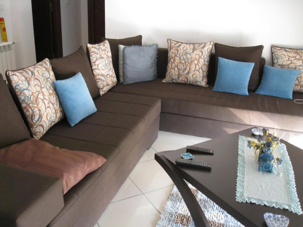 2 bedrooms appartement at Hammamet 100m away from the beach with sea view shared pool and balcony