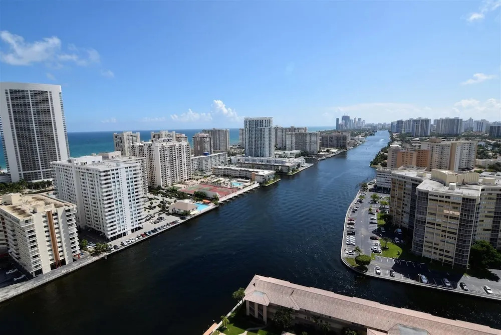 Superb Ocean, Bay & Skyline View Residence 2 Bed 2 Bath @ Beachwalk Resort