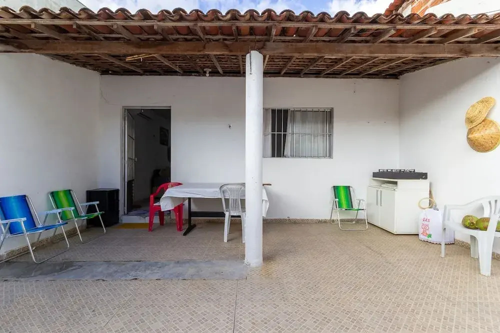 Casa Climatizada a 400m da Praia no Centro