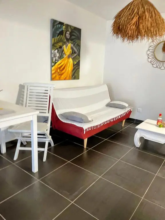 Gite Corossol Martinique piscine privée, résidence naturiste