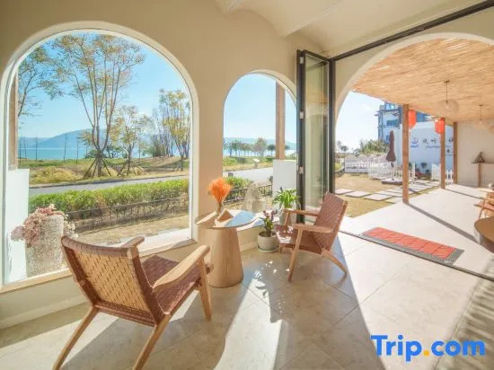 Wind and rain said sea view beauty villa