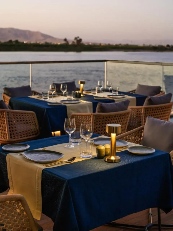 M/S Hapi 5 Nile cruise - 03 & 07 Nights each Tuesday from Luxor - 04 Nights each Friday from Aswan