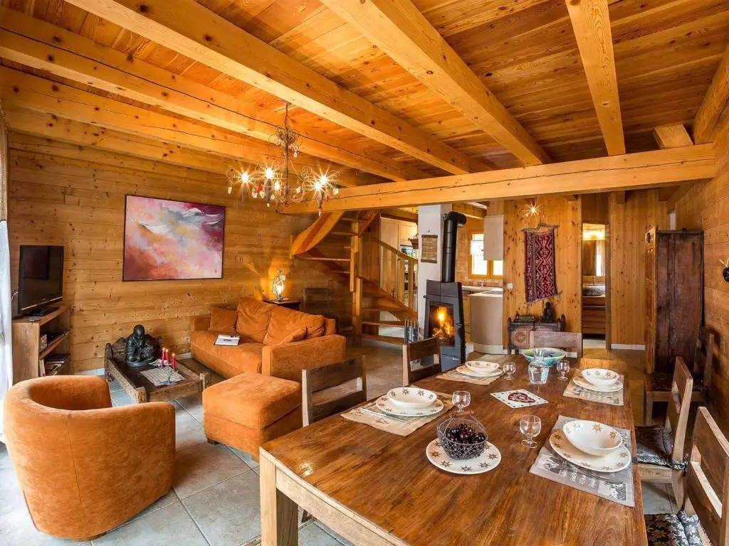 Chalet avec SPA, 6 Couchages, Terrasse Sud & Confort à Saint-Michel-de-Chaillol - FR-1-393-7
