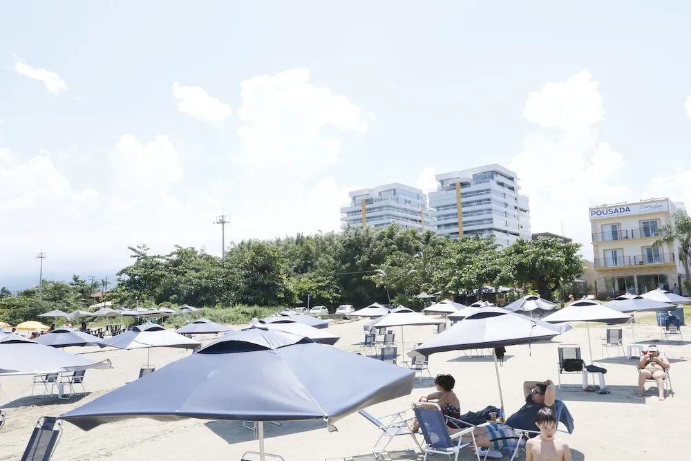 Pousada Conca di Mare - Restaurante próprio - Pé na areia
