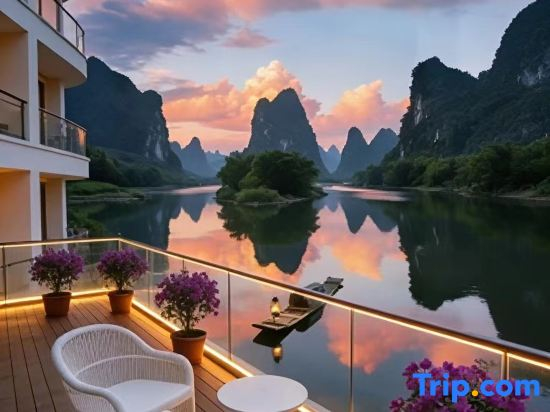 Mengyuan RESOR 360° View Hotel: Starry Pool & Hot Spring, Shili Gallery Yulong River