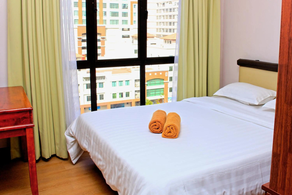 Marina Court 3Bilik2Tandas Apartmen Tengah2 Bandar Maksimum 10 Org Termsk Kanak2 1 Parkir Percuma 2 Kolam Besar