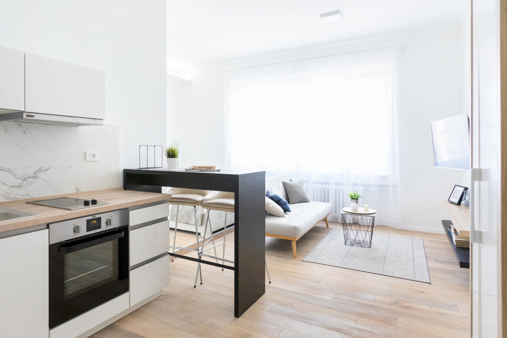 Modern and Bright Studio in Main Pedestrian Zone