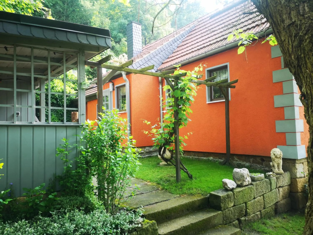 Ferienhaus Franz - an der Elbe, mit großem Garten