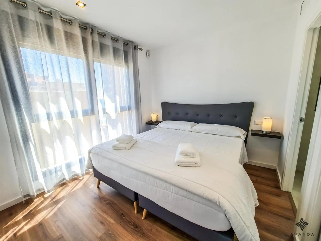 A007 - Apartamento moderno con espectaculares vistas al mar en la playa del Arenal Bol de Calpe