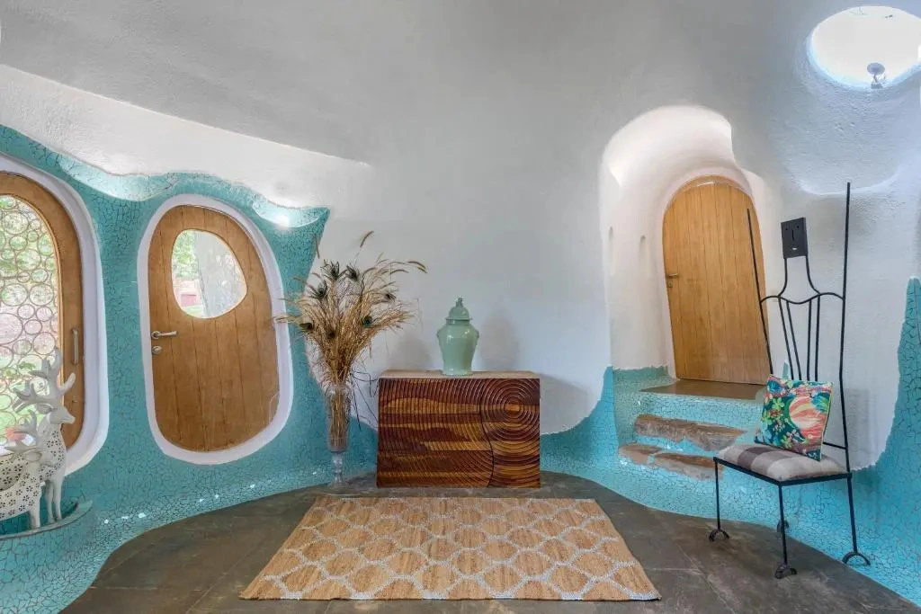 Saffronstays Asanja Dragonfly, Murbad-Entire Villa