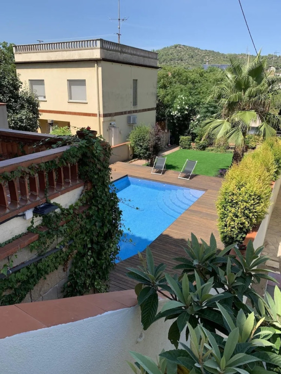 Villa With 3 Bedrooms in Sant Just Desvern, With Wonderful Mountain View, Private Pool, Enclosed Garden Near the Beach