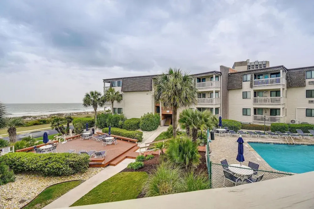 Pool Access & Ocean Views: Myrtle Beach Gem!
